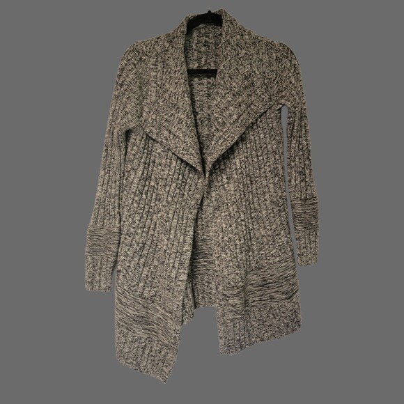 Athleta Wildwood Cardigan Merino Wool Knit Chunky Open Front FREE SHIPPING - Picture 3 of 6